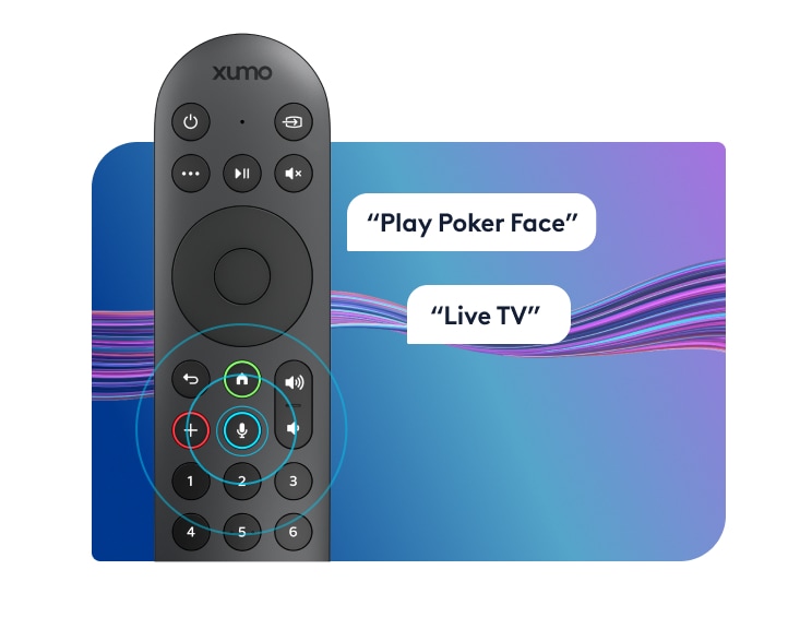 Xumo voice remote (same hardware Cox ships)