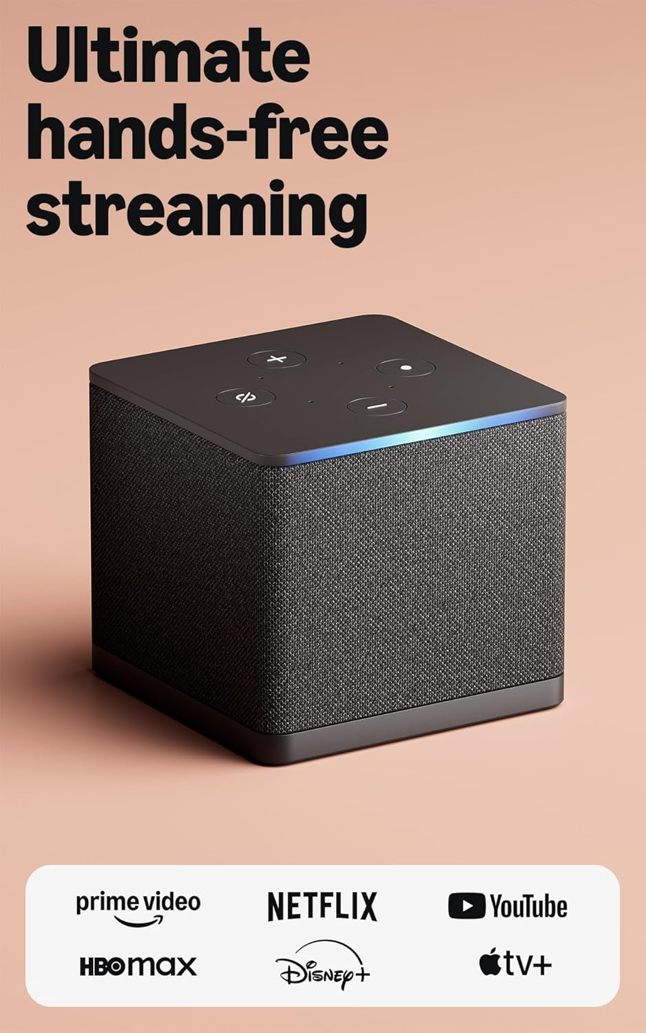 Amazon Fire TV Cube (3rd generation) — hands-free Alexa streaming player